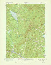 Dixfield 1956 topographic map thumbnail