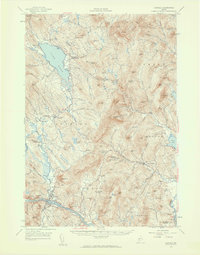 Dixfield 1956 topographic map thumbnail