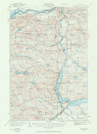 Eagle Lake 1928 topographic map thumbnail