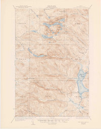 Fish River Lake 1935 topographic map thumbnail
