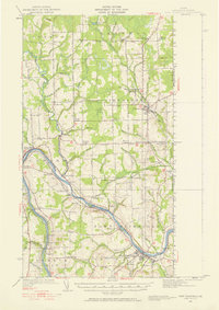 Fort Fairfield 1951 topographic map thumbnail