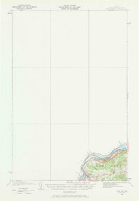 Fort Kent 1932 topographic map thumbnail