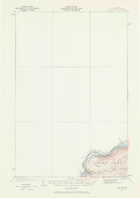 Fort Kent 1932 topographic map thumbnail