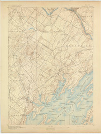 Freeport 1892 topographic map thumbnail