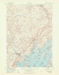 Freeport 1957 topographic map thumbnail