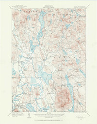 Fryeburg 1909 topographic map thumbnail