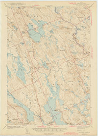 Gardner Lake topographic map thumbnail