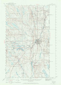 Houlton 1951 topographic map thumbnail