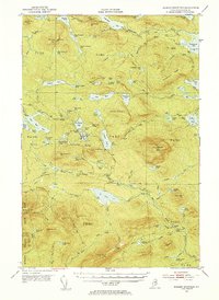 Jo-Mary Mountain 1952 topographic map preview