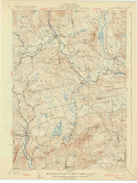 Kingfield 1932 topographic map thumbnail