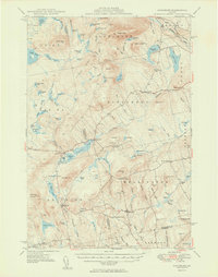 Kingsbury 1950 topographic map thumbnail