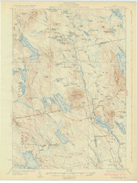 Lead Mtn 1932 topographic map thumbnail