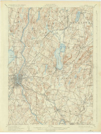 Lewiston 1908 topographic map thumbnail