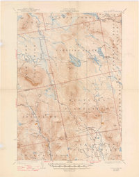 Dead River 1928 topographic map thumbnail