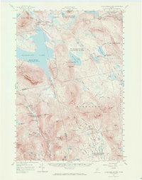 Little Bigelow Mtn 1956 topographic map thumbnail