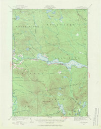 Long Pond 1922 topographic map thumbnail