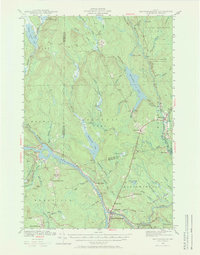 Mattawamkeag 1940 topographic map thumbnail