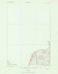 Moose Bog 1927 topographic map thumbnail