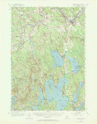Norridgewock 1956 topographic map thumbnail