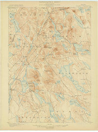 Orland 1900 topographic map thumbnail