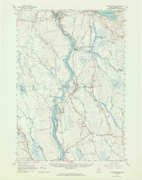 Passadumkeag 1960 topographic map thumbnail
