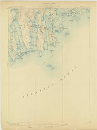 Petit Manan 1904 topographic map thumbnail