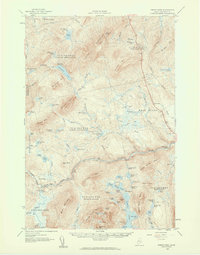 Pierce Pond 1958 topographic map thumbnail