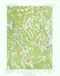 Pittsfield 1955 topographic map thumbnail