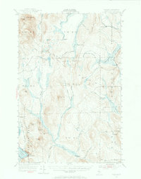 Portage 1953 topographic map thumbnail