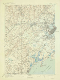 Portland 1916 topographic map thumbnail