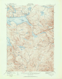 Rangeley 1949 topographic map preview