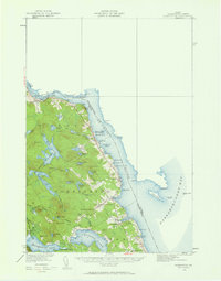 Robbinston 1929 topographic map thumbnail