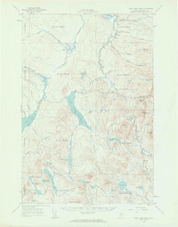 Saint John Pond 1958 topographic map thumbnail