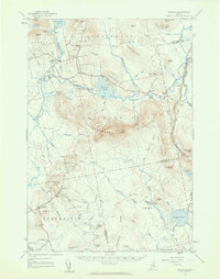 Saponac 1957 topographic map thumbnail