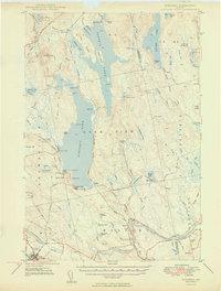 Schoodic 1949 topographic map thumbnail