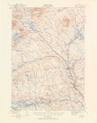 Sebec 1940 topographic map thumbnail