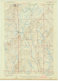 Sherman topographic map thumbnail