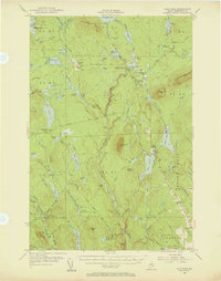Shin Pond 1954 topographic map thumbnail