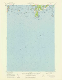 Small Point 1957 topographic map preview