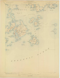 Swan Island 1904 topographic map thumbnail