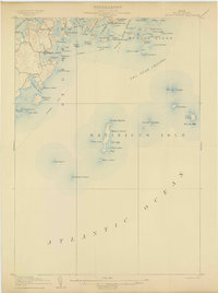 Tennant Harbor topographic map thumbnail