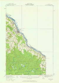 Van Buren 1951 topographic map thumbnail