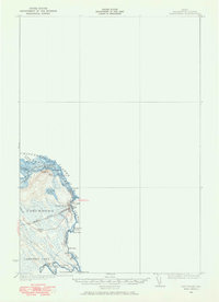 Vanceboro 1930 topographic map thumbnail