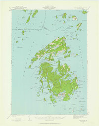 Vinalhaven 1941 topographic map thumbnail