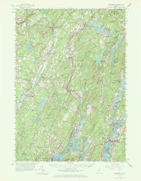 Wiscasset 1957 topographic map thumbnail