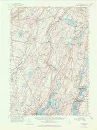Wiscasset 1957 topographic map thumbnail