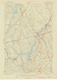 Wytopitlock 1943 topographic map thumbnail