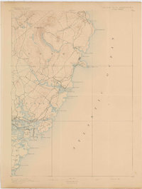 York 1893 topographic map thumbnail