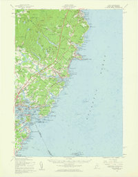 York topographic map thumbnail