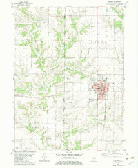 Abingdon 1982 topographic map thumbnail